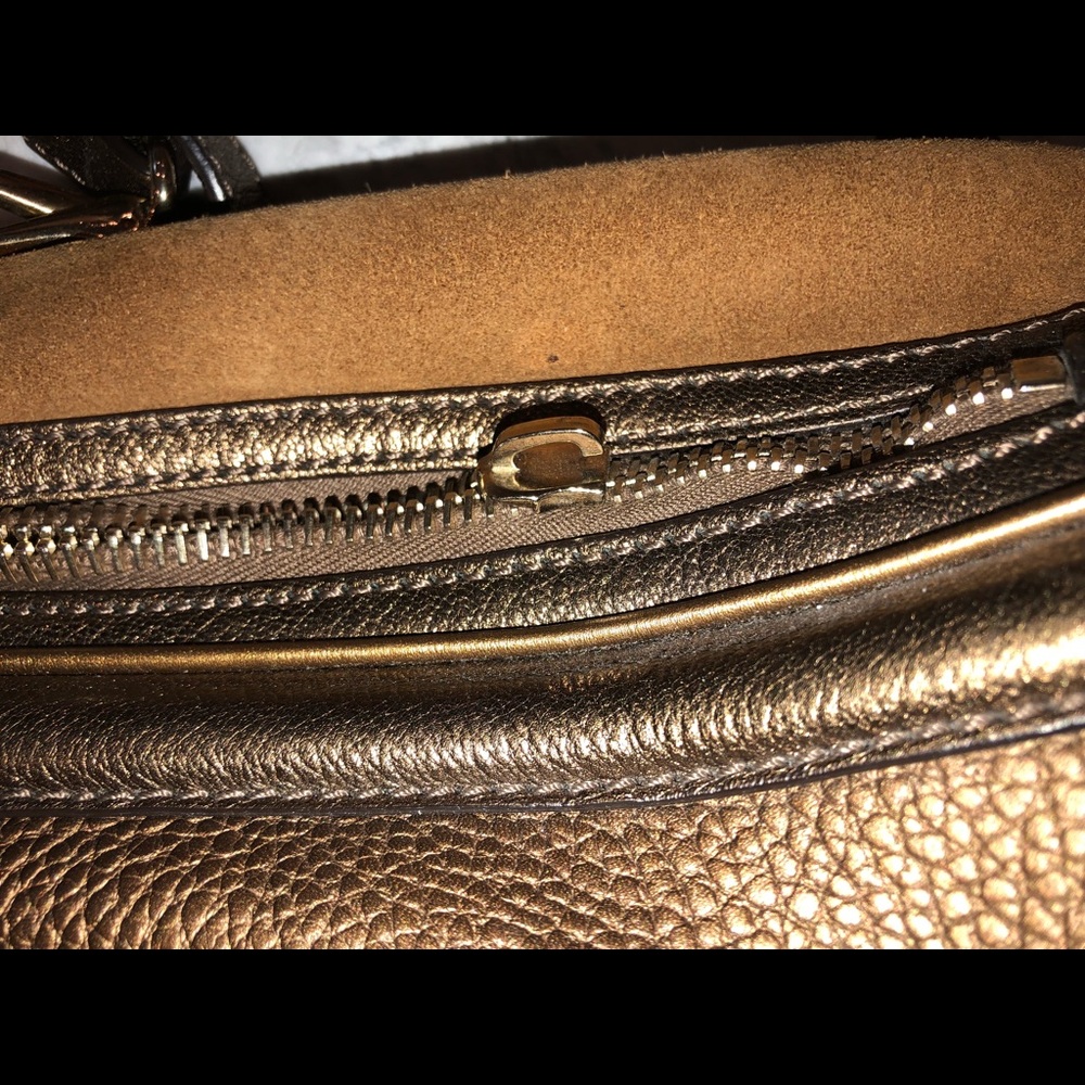 Burberry Prorsum Medium Suede Bowling Bag - Picture 6 of 8
